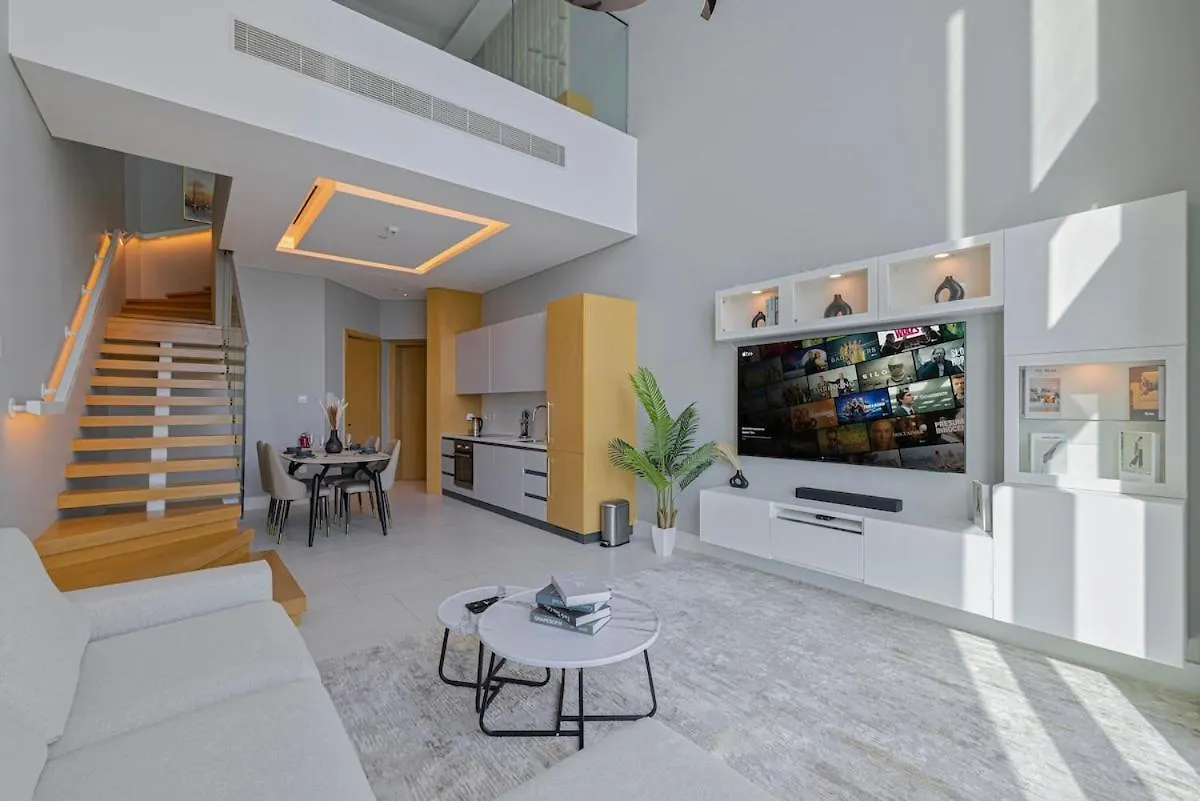 דובאי Luxury One Bedroom Sky Villa With Burj Khalifa View